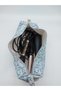 Blue Tiny Floral Oversized Organizer Bag - 6