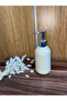 Red Ceramic Ala Collection Silvery Beige Single Liquid Soap Dispenser - 3