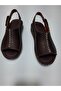 All Genuine Leather, Comfortable and Wearable Model, Brown Color Sandals. - 4