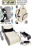3 Piece BabY CarrYing and Care Set - Reversible Kangaroo CarrYcot, BabY Carrier Stroller