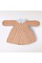 Lace Packs of Collar Muslin Fabric Flowery Girls' Dress - 2