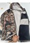 معطف شتوي للرجال من Outdoor Hunter مقاوم للماء والرياح بنمط سايز مموه من السوفت شيل - 5