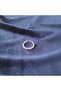 Colorful Stone Row Knot Women's Ring Silver - 2