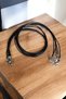 Leather Rubber Necklace Cord Jewelry Cord Ready-To-Use Necklace Cord with Parrot Clip 3 Pieces 70 cm Necklace Cord - 4