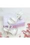 10 Cm Thick Heeled Comfortable Wedding Dress Shoes with Stone Detail Aslı Acar - 6