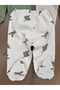 Newborn Organic Cotton Baby Girl Pants Set of 3 - 2