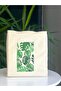 Raw Cloth Shoulder Bag - Leafy - 2