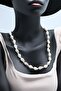 45 cm Seashell Gold Bead Detailed Stylish Adjustable Women's Necklace - 3