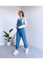 Denim Overalls Salopet Denim Long Overalls Light Blue