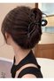 Women's Large Size Black Bow Buckle (11cm)