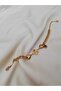 Women's Steel Gold Heart Clover Bracelet - 5
