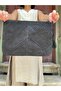 Bohemian Genuine Leather Portfolio Bag, Shoulder Bag, Leather Bag, Suede Bag - 3
