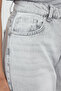 Gri Yüksek Bel Ekstra Geniş Paça Wide Leg Palazzo Geniş Paça %100 Pamuk Jeans TWOAW25JE00102 - 4