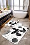 Black Butterflies Set of 2 Large Size Bath Mat