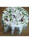 Fiber Lined Heat Resistant Wipeable Non-Slip Round PVC Oilcloth Tablecloth 140cm - 2