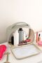 Women's 3 Pieces Multi-Purpose Bag Transparent Cosmetic Travel Suitcase Makeup Bag - 2