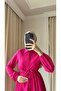100% Cotton Wrinkled Belted Dress - Summer Minimalist Series - 2