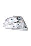 100% Cotton 60X120 Furniture Crib Edge Protection Sleeping Set Space Astronaut White (7 Pieces) - 2
