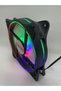 12cm Rainbow Rgb Case Mining Fan - 3 Colors, Moving - 3