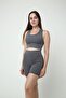 Corded Model Strappy Crop-biker Tights Set - 6
