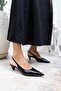 Mesali Women's Black Snake Pattern Mini-Heel Sandals - 7