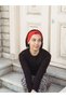Red Cross Stylish Bandana, Cotton, Hair Bandana, Hair Band Women's Wide Bandana Chic Buff - 4