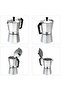 Turkish Coffee Maker Italian Espresso Moka Coffee Pot Octagonal Coffee Lover Aluminum 2Cups 100Ml - 3