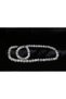 Facet Cut Moonstone Necklace - Glitter of Mystery and Purity, Blue Glitter - 4