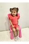 Camisole Sleeve Ruffle Detailed 2-Piece Girls' Shorts Set, Girls' Bottom-Top Set