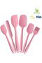 6-Piece Silicone Spatula Set for Cooking High-Temperature Resistant Bpa-Free Non-Stick Silicone Set