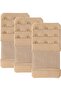 3 Pieces of Skin Color Elastic 3X3 Hook Bra Extension Attachments (Agraf) - 2