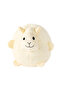 Soft Lamb Figured Pillow - White - 30X25 cm Plush Soft Toy Sleeping and Playmate