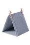Maya Cat Play Tent Pet Cushioned Cat Bed and Small Dog Bed Cat Play House Kennel - 2