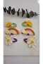 Colorful Karma Handmade Hair Accessories Set of 6 Karma Snap Clips