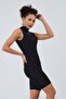 Single Piece Swimsuit with Thick Straps Half Zipper Surfer Shorts Sea Pool Swimsuit - 7