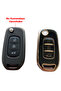 For Megane 4 Clio 5 Kadjar Captur Logan Sandero Duster Key Remote Case Auto Keychain Black - 4