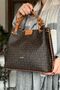 Handmade Large Size 5 Compartment Braided Casual Model Women's Shoulder Bag - 6