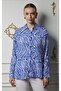 Women's Long Sleeve Printed Viscose Shirt
