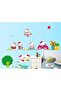 Hello Kitty Wall Sticker Set - Girls' and Baby's Room, 65x200 cm
