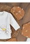 Newborn Organic Cotton Baby Boy Hospital Discharge Set of 5 - 4