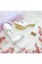 10 Cm Thick Heeled Comfortable Wedding Dress Shoes with Stone Detail Aslı Acar - 2