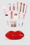 Lip Heart Set Stationery, Gift, Pencil Holder, Cosmetics, Red Set Makeup Bag - 4