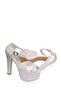 15 Cm Comfortable Heeled Off-White Bridal Shoes Aslı Acar - 4