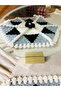Dowry Hand Knitted Plump Bowknot Floral Bath Scrub - 7