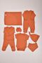 Organic Hospital Discharge Set of 8 - Certified and Cotton Fabric - Tile - 2