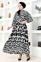 Black Leopard Print Dress - HBS9580 - 3
