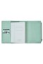 7362 Vj Zipco Clutch 9.6X16.6, 80 Gr. 96 Yp.Drawing. Green - 2