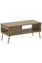Modern Grey Oak Coffee Table with Storage - Durable, Space-Saving, Easy Maintenance