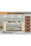 Modern Coffee Table with 2-Tier Storage & USB Port - Natural Davos Oak - 4