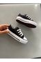 Black Short Linen Daily Orthopedic Children's Sports Shoes Sneaker